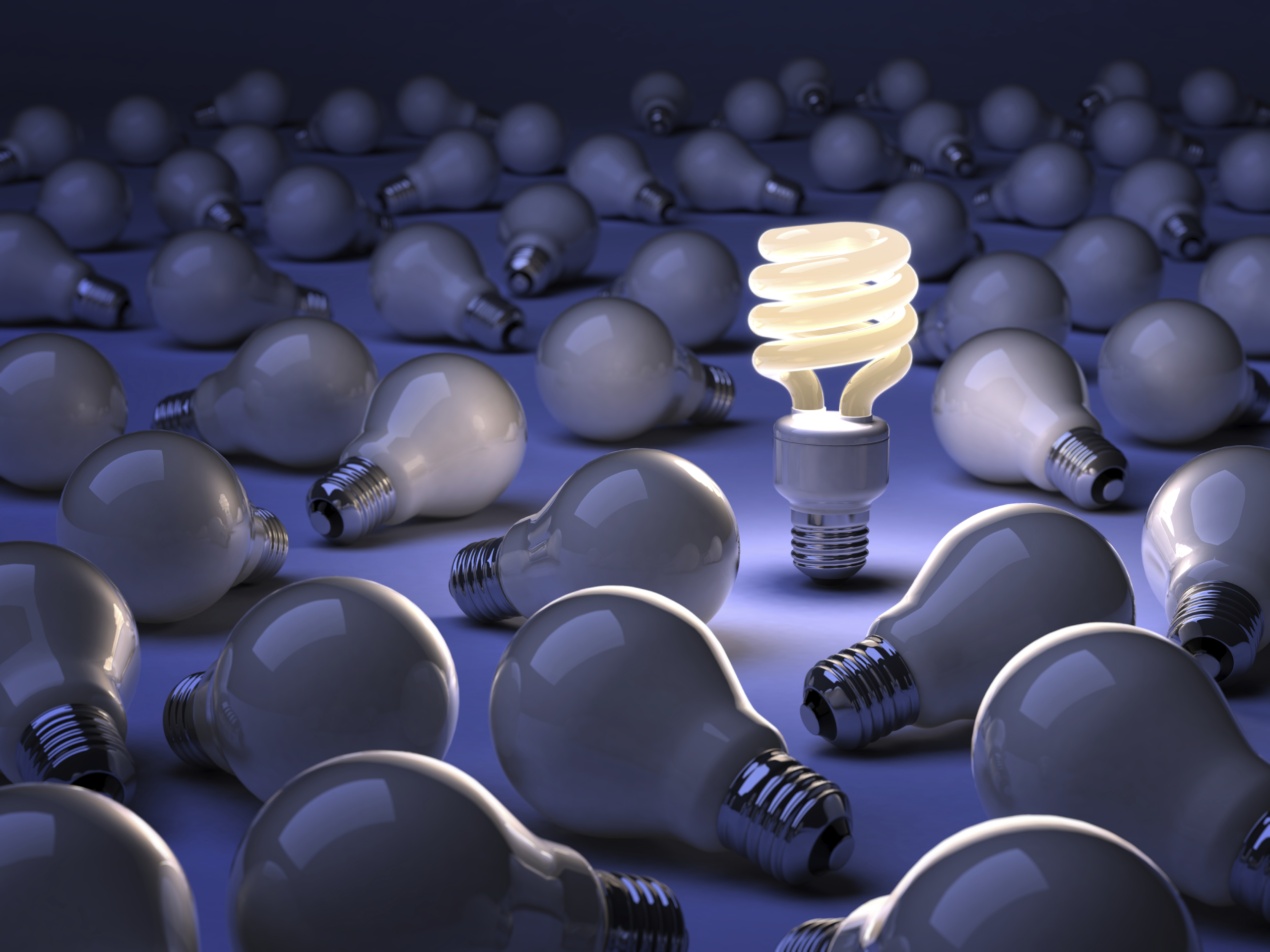 CFL Dark Incandescents
