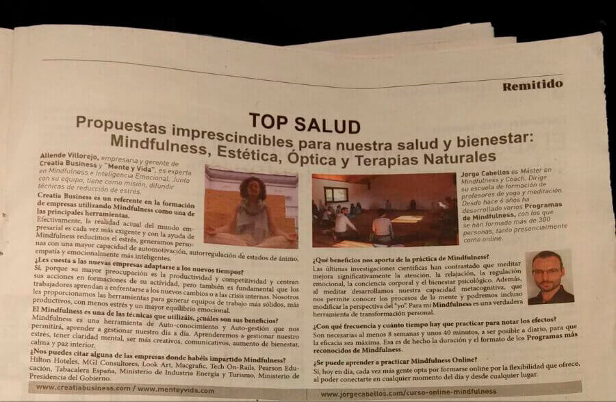 Entrevista a Allende Villorejo del periódico ABC 7 entrevista allende